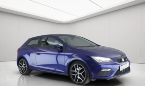 2017 SEAT Leon 1.8 Tsi Fr Technology Sport Coupe DSG Euro 6 (s/s) 3dr in Blue — image 3