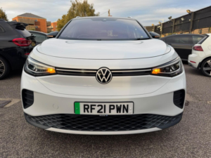 2021 Volkswagen Id.4 Pro Performance 77kwh 1st Edition Auto 5dr in White — image 3