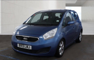 2013 Kia Venga 1.6 2 Auto Euro 5 5dr in Blue — image 5