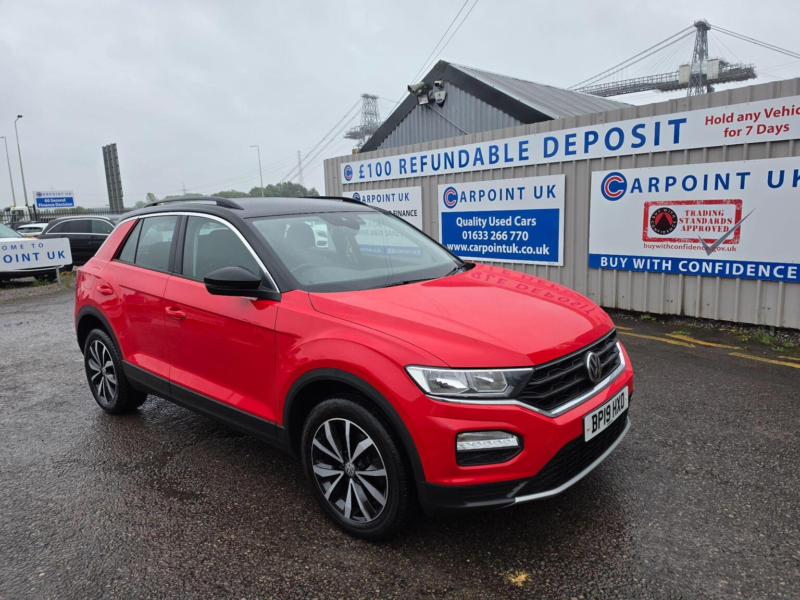 2019 Volkswagen T-Roc 1.0 Tsi Se Euro 6 (s/s) 5dr in Red — image 1