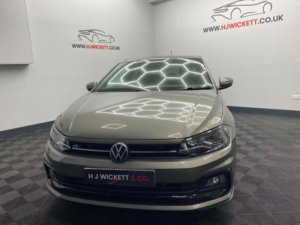 2021 Volkswagen Polo 1.0 Tsi R-Line DSG Euro 6 (s/s) 5dr in Grey — image 2
