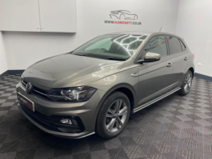 2021 Volkswagen Polo 1.0 Tsi R-Line DSG Euro 6 (s/s) 5dr in Grey — image 3