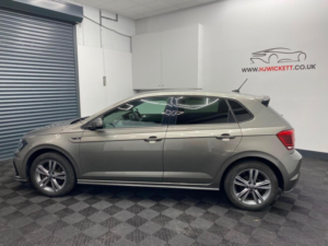 2021 Volkswagen Polo 1.0 Tsi R-Line DSG Euro 6 (s/s) 5dr in Grey — image 4