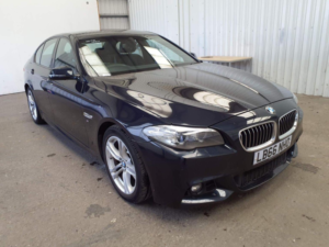 2016 BMW 5 Series 2.0 520d M Sport Auto Euro 6 (s/s) 4dr in Black — image 3