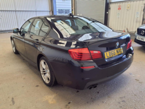 2016 BMW 5 Series 2.0 520d M Sport Auto Euro 6 (s/s) 4dr in Black — image 5