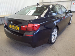 2016 BMW 5 Series 2.0 520d M Sport Auto Euro 6 (s/s) 4dr in Black — image 6