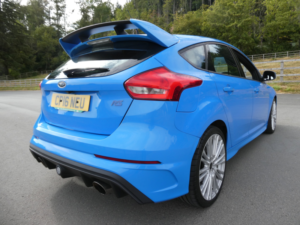 2016 Ford Focus 2.3t Ecoboost Rs Hatchback 5dr Petrol Manual AWD Euro 6 (s/s) (350 Ps) in Blue — image 3