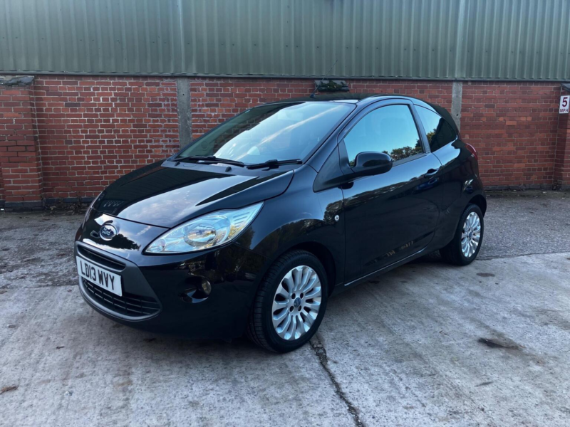 2013 Ford Ka 1.2 Zetec Euro 5 (s/s) 3dr in Black — image 1