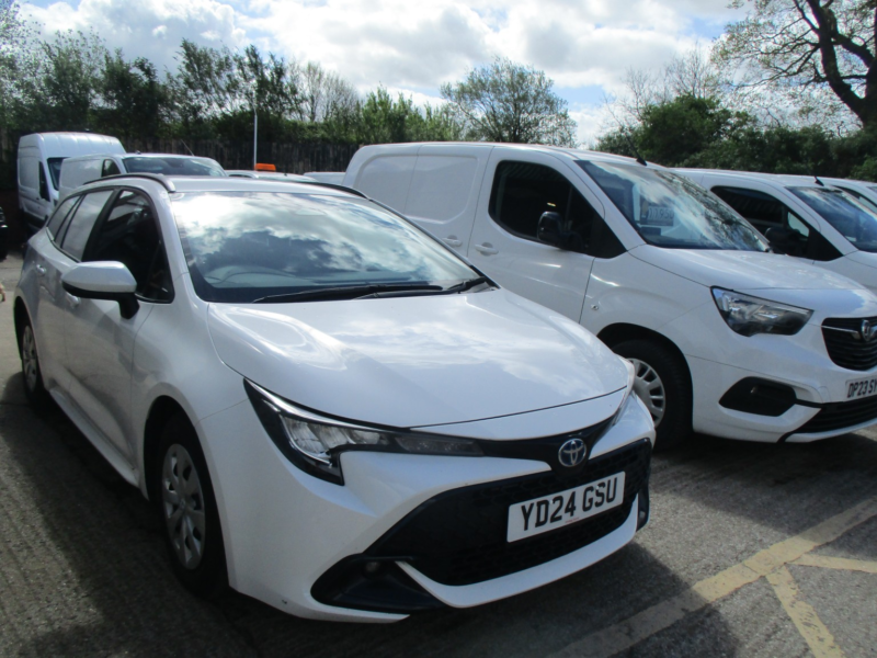 2024 Toyota Corolla 1.8 Vvt-H Petrol Commercial Van Derived Car in White — image 1
