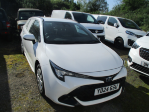 2024 Toyota Corolla 1.8 Vvt-H Petrol Commercial Van Derived Car in White — image 2