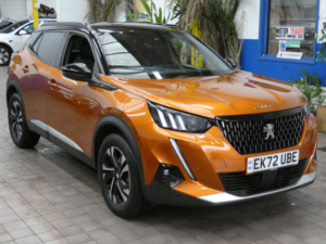 2022 Peugeot 2008 1.2 Puretech Gt SUV 5dr Petrol Eat Euro 6 (s/s) (130 Ps) in Orange — image 6