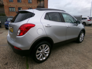2017 Vauxhall Mokka X 1.4 I Turbo Elite Nav in Silver — image 4