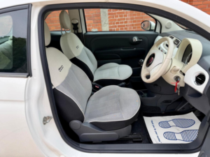 2014 Fiat 500 1.2 Lounge Euro 6 (s/s) 3dr in White — image 3