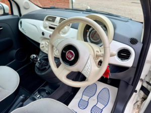 2014 Fiat 500 1.2 Lounge Euro 6 (s/s) 3dr in White — image 6