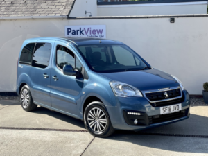2018 Peugeot Partner 1.6 Hdi Horizon – Allied Mobility Conversion Wheelchair Adapted Wav 5 Seats (2018) 18 in Blue — image 5