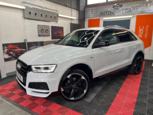 2017 Audi Q3 2.0 Tdi Black Edition S Tronic Quattro Euro 6 (s/s) 5dr in White — image 2