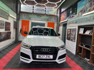 2017 Audi Q3 2.0 Tdi Black Edition S Tronic Quattro Euro 6 (s/s) 5dr in White — image 3