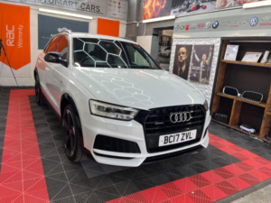 2017 Audi Q3 2.0 Tdi Black Edition S Tronic Quattro Euro 6 (s/s) 5dr in White — image 4