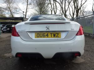 2014 Peugeot 308 Cc 2.0 Hdi Allure Convertible 2dr Diesel Tiptronic Euro 5 (163 Ps) in White — image 5