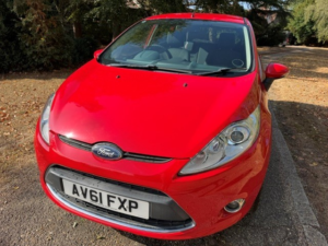 2011 Ford Fiesta 1.25 Zetec in Red — image 3