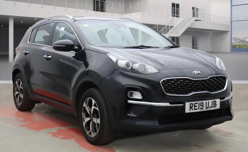 2019 Kia Sportage 1.6 Gdi 2 Euro 6 (s/s) 5dr in Black — image 1