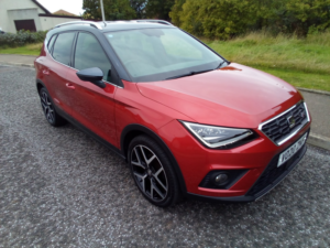 2020 SEAT Arona Fr Sport 1.0 Tsi 115 Bhp DSG Auto in Red — image 3