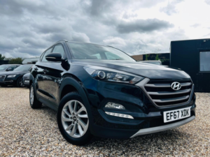 2017 Hyundai Tucson 1.6 Gdi Blue Drive Se Euro 6 (s/s) 5dr in Black — image 4