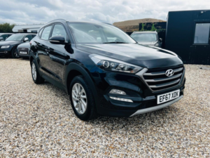 2017 Hyundai Tucson 1.6 Gdi Blue Drive Se Euro 6 (s/s) 5dr in Black — image 5