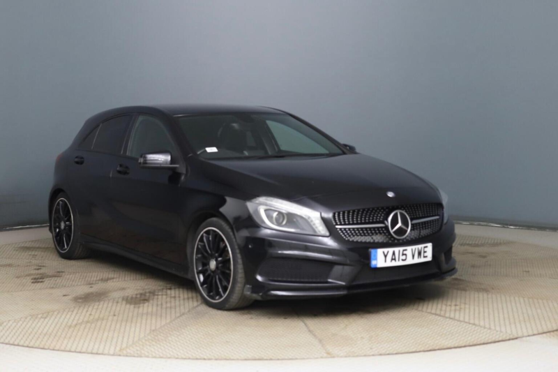2015 Mercedes-Benz A Class 1.5 A180 Cdi Amg Night Edition 7g-Dct Euro 6 (s/s) 5dr in Black — image 1