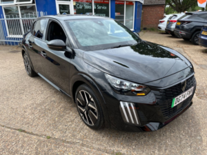 2024 Peugeot E-208 50kwh Gt Hatchback 5dr Electric Auto (7.4kw Charger) (136 Ps) in Black — image 5
