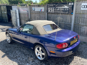2003 Mazda Mx-5 1.8 Nevada 2dr in Blue — image 5