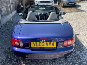 2003 Mazda Mx-5 1.8 Nevada 2dr in Blue — image 6