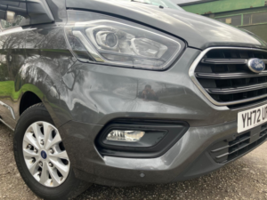 2022 Ford Transit Custom 2.0 320 Ecoblue Limited Auto L2 H1 Euro 6 (s/s) 5dr in Grey — image 2