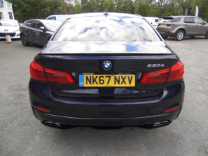 2017 BMW 5 Series 2.0 530e 9.2kwh M Sport Auto Euro 6 (s/s) 4dr in Black — image 5