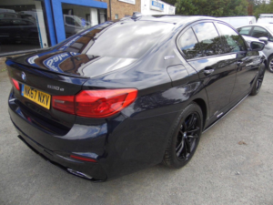 2017 BMW 5 Series 2.0 530e 9.2kwh M Sport Auto Euro 6 (s/s) 4dr in Black — image 6