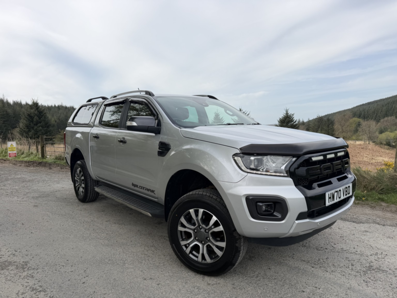 2020 Ford Ranger 2.0 Ecoblue Wildtrak in Silver — image 1