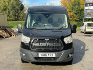 2016 Ford Transit 2.2 Tdci 290 Trend Fwd L2 H2 Euro 5 (s/s) 5dr in Black — image 2