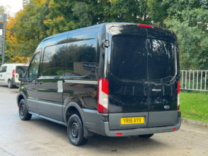 2016 Ford Transit 2.2 Tdci 290 Trend Fwd L2 H2 Euro 5 (s/s) 5dr in Black — image 5