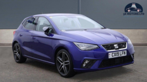 2019 SEAT Ibiza 1.0 Tsi Fr Sport Euro 6 (s/s) 5dr Gpf in Blue — image 2