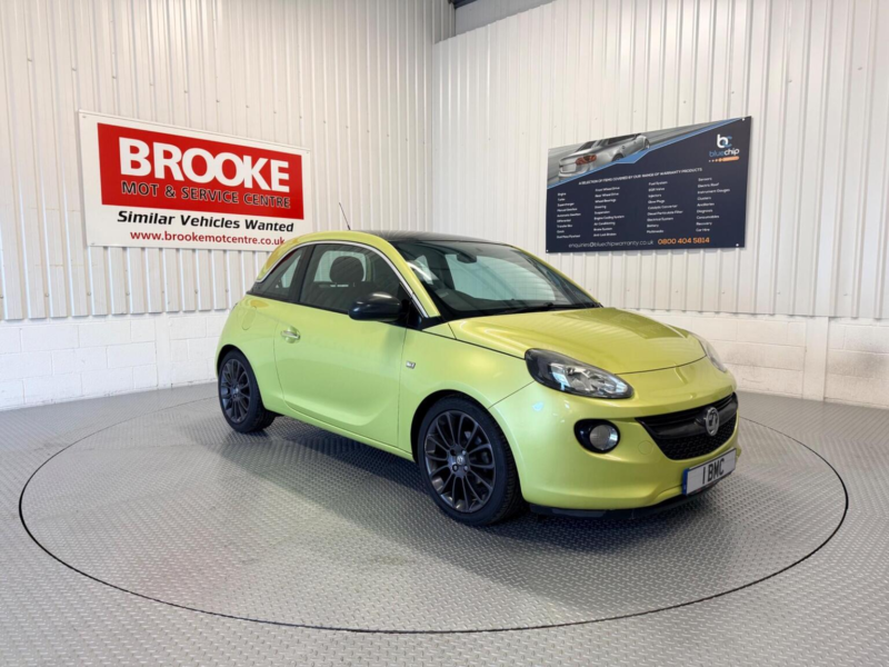 2014 Vauxhall Adam 1.2 16v Glam Euro 5 3dr in Green — image 1