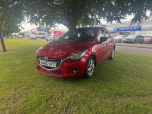 2017 Mazda Mazda2 1.5 Skyactiv-G Se-L Hatchback 5dr Petrol Manual Euro 6 (s/s) (90 Ps) in Red — image 2