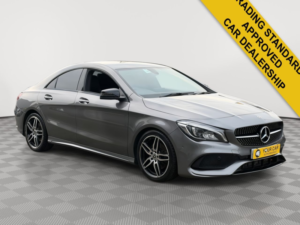 2018 Mercedes-Benz Cla 2.1 Cla220d Amg Line Coupe 4dr Diesel 7g-Dct Euro 6 (s/s) (177 Ps) in Grey — image 2