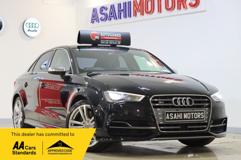 2015 Audi S3 2.0 Tfsi S Tronic Quattro Euro 6 (s/s) 4dr in Black — image 1