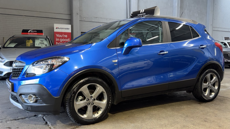 2013 Vauxhall Mokka 1.7 Cdti Se Diesel 4WD Blue 5dr Heatedleather+9 Stamps+cruise in Blue — image 1