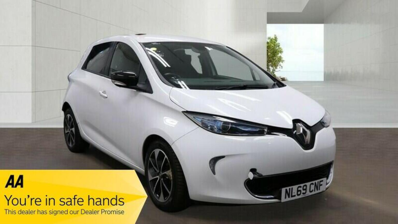 2019 Renault Zoe R110 41kwh Dynamique Nav Auto 5dr (battery Lease) in White — image 1