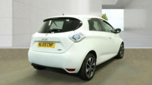 2019 Renault Zoe R110 41kwh Dynamique Nav Auto 5dr (battery Lease) in White — image 4