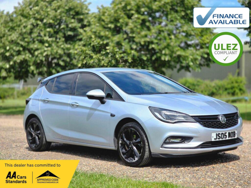 2018 Vauxhall Astra 1.4i Turbo Sri Nav Auto Euro 6 (s/s) 5dr in Silver — image 1