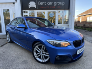 2014 BMW 2 Series 2.0 220d M Sport Coupe in Blue — image 4