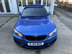 2014 BMW 2 Series 2.0 220d M Sport Coupe in Blue — image 5