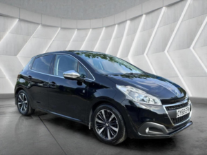 2019 Peugeot 208 1.2 Puretech Tech Edition Euro 6 (s/s) 5dr in Black — image 3